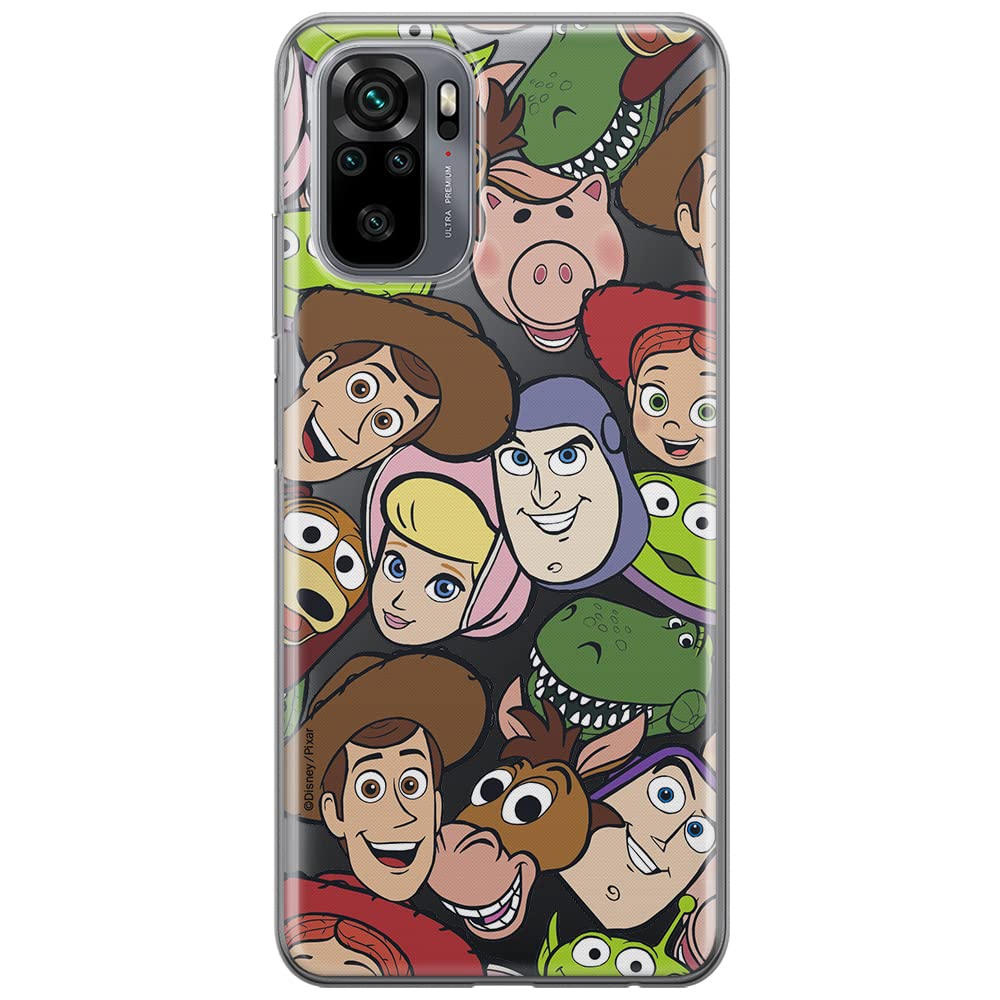 ERT GROUP mobile phone case for Xiaomi REDMI NOTE 10/ 10S original and officially Licensed Disney pattern Toy Story 001 optimally adapted to the shape of the mobile phone, partially transparent