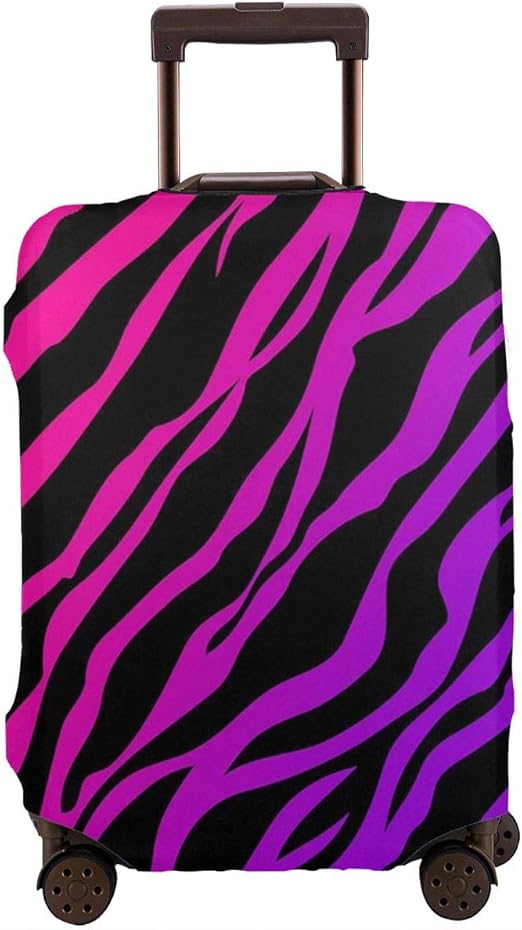 pink zebra luggage
