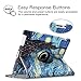 Fintie Rotating Case for iPad 4/3 / 2-360 Degree Rotating Smart Stand Protective Cover with Auto Wake/Sleep for iPad 4th Gen with Retina Display, iPad 3 & iPad 2, Starry Night