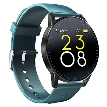 Amazon.com: WLPT QS09 Smartwatch, Heart Rate Blood Pressure ...