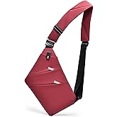 VexelZytro Travel Anti Pickpocket Purses, Slim Carry Crossbody Bag for Women & Man Travel Safe, Waterproof