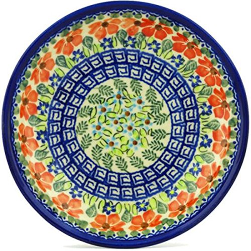 Ceramika Bona H0427H Polish Pottery Ceramic Pasta Bowl Hand Painted, 9-Inch
