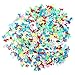 Confetti Kings Animal Shaped Confetti Multicolored | in 8 Different Animal Shapes | Great for Parties, Arts & Crafts, Festivals | 1.75oz/50g