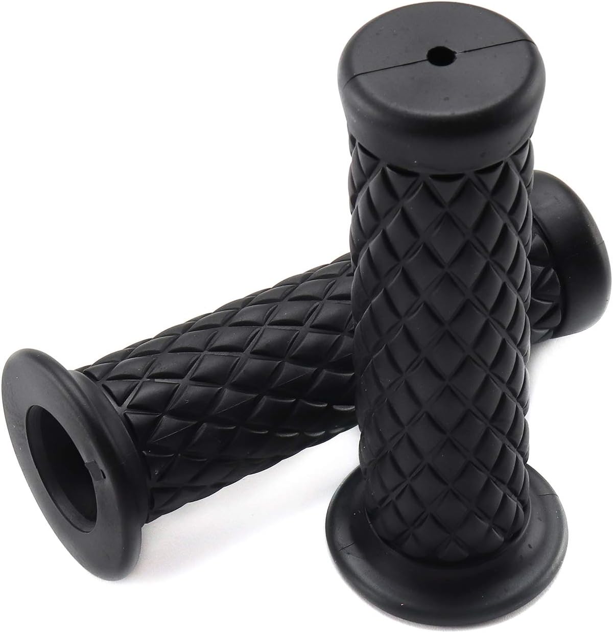 MOFANS 2Pcs 7/8" Black Folding Brake Lever and 2Pcs Handlebar Grip Fit for Compatible with ATV: Home Improvement