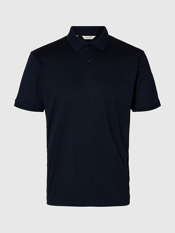 Herren Slhfave Button Ss Polo Noos, Morel, Large — Foto 6 von 8