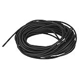 uxcell Silicone Foam Seal Strip, 1.8mm(0.07") Dia