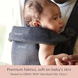 BabyBjörn Baby Carrier Mini 3D Jersey Charcoal Grey Newborn Carrier view 6