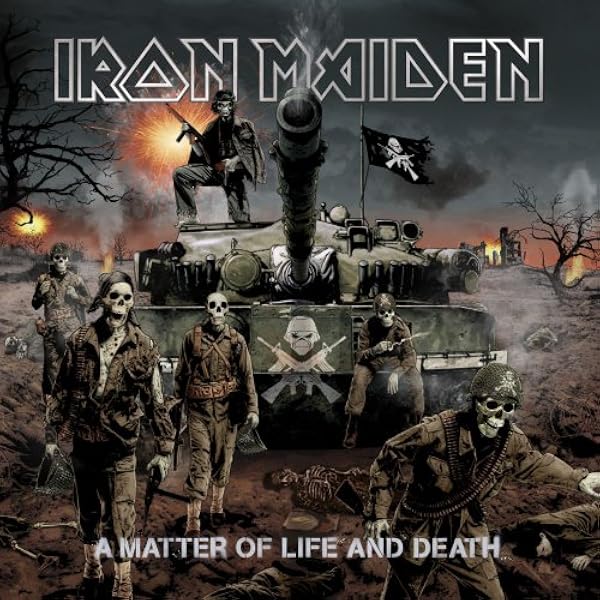 iron maiden a matter of life and death amazon com music iron maiden a matter of life and