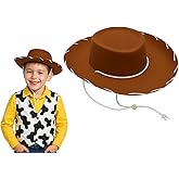 Nicky Bigs Novelties Kids 1950's Cowboy Hat Toddler Cowgirl Hats Western Birthday Party Halloween Dress Up Costume