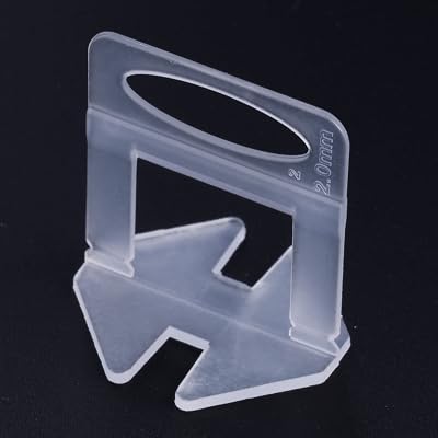Fleetise Tile Leveling System 400 pcs 2mm Clips for Floor Wall