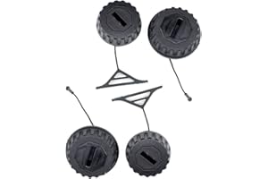 AISEN Pack of 2sets Gas Fuel Cap Oil Cap for 064 066 084 088 MS640 MS650 MS660 Chainsaw 00003500509 00003500520