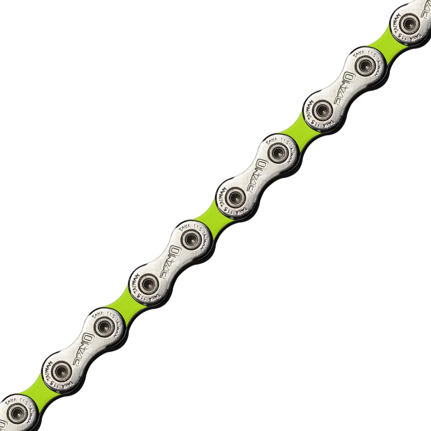 yellow bike chain