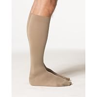 SIGVARIS Men's DYNAVEN Closed Toe Compression Socks - 15-20mmHg, Calf-High, Medical Grade