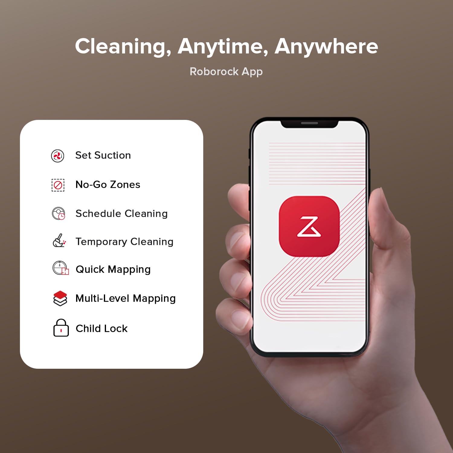 roborock Q10 X5+ Robot Aspirador y Trapeador, Autovaciante, Limpieza Manos Libres hasta 7 Semanas, Succión 10.000Pa, Evitación de Obstáculos, Navegación LiDAR, Zonas Prohibidas, Negro
