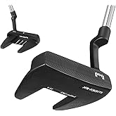 XINGGM CNC Golf Putter for Men Right Handed,Blade/Mallet Putters,Golf Head Cover Included-34 Inches