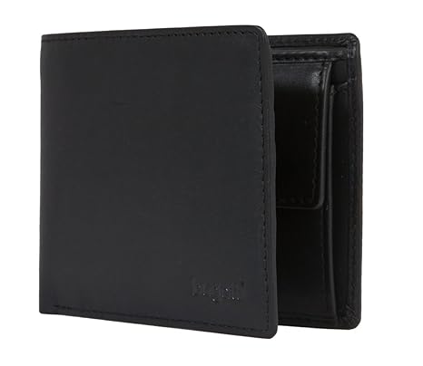 bugatti HERREN GELDBEUTEL PORTEMONNAIE GELDBÖRSE Santiago Schwarz 2153