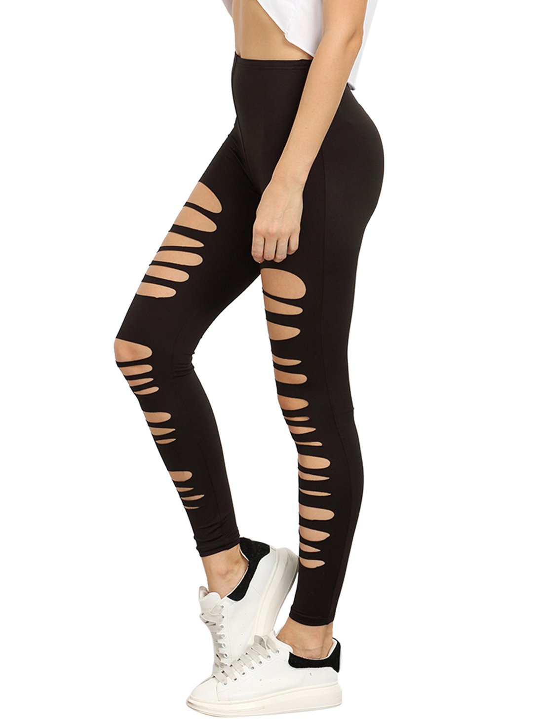 ripped active leggings