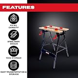 Excel Flip Top Workbench & Foldable Vise with Stand Portable Durable view 6
