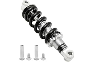 LAFFOONPARTS Mountain Bike Rear Shock Absorber Rear Guts Spring Shock Absorber Coil Spring Cushion for Gas Scooter Electric Bike Minimoto Dirt Bike ATV Quad Mini Pocket Bike (170MM/1200LB)