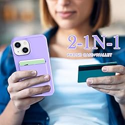 Petocase for iPhone 14 Plus Wallet Case Card Holder