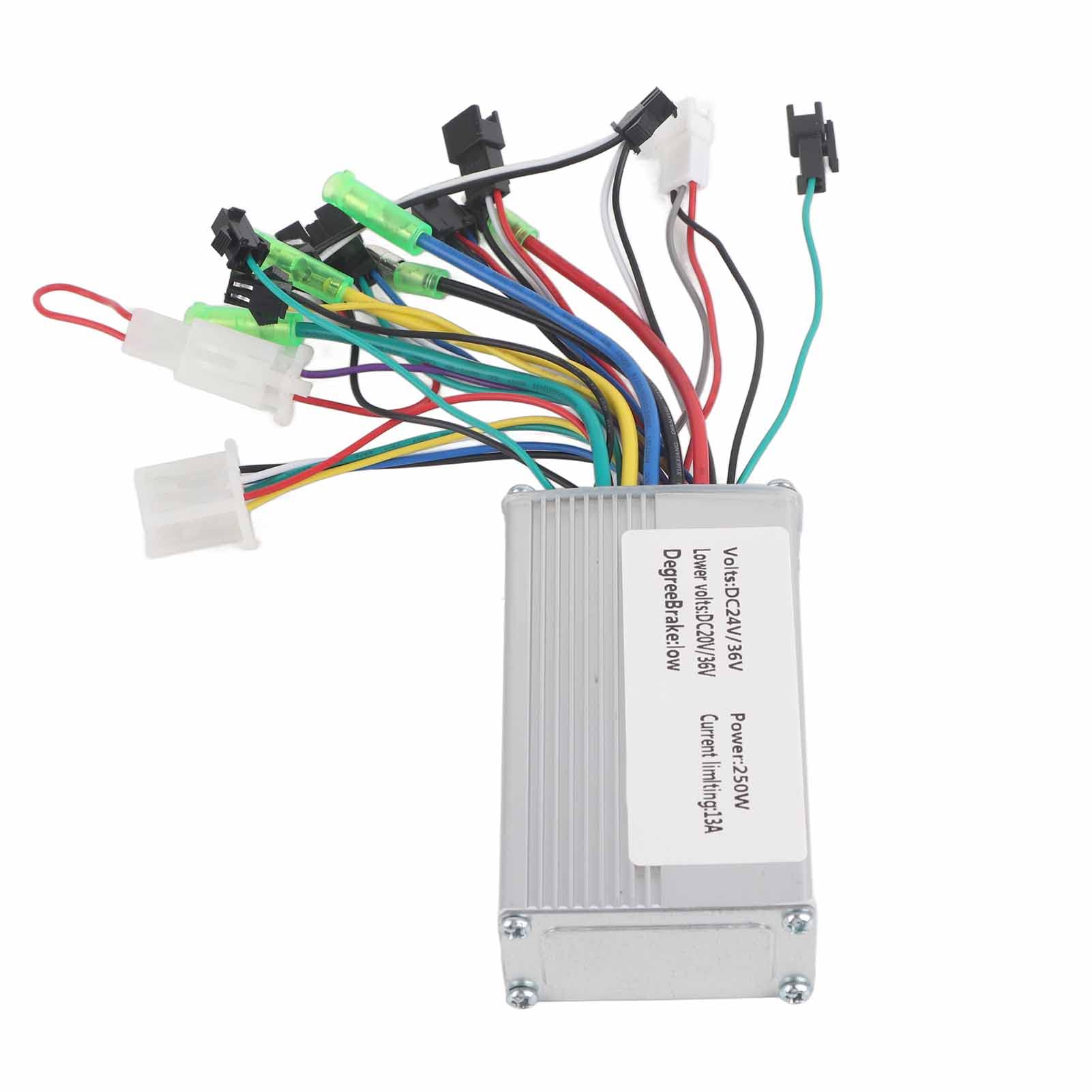 24V/36V 250W Brushless Motor Controller, Electric Bicycle E-bike Scooter Speed Controller, DC Brushless Motor Regulator Speed Controller