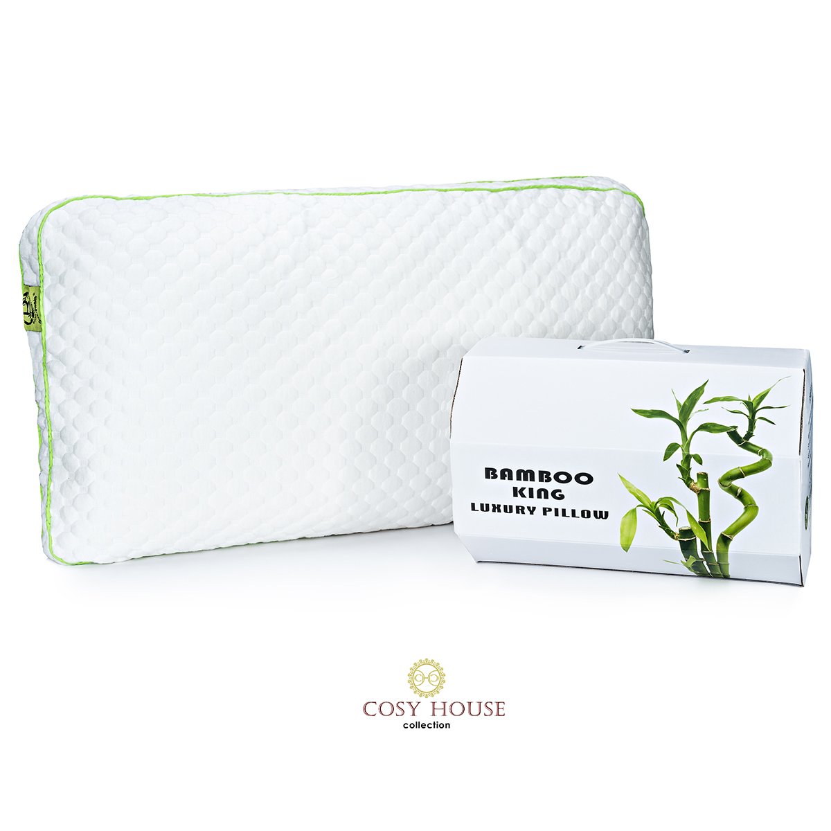 Best Premium Memory Foam Bamboo Pillow Amazon Lightning Deal