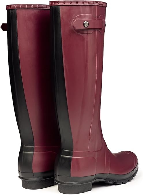 two tone rain boots