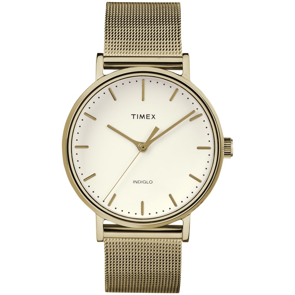 Timex Womens Analogue Classic Quartz Watch with Stainless Steel Strap TW2R26500