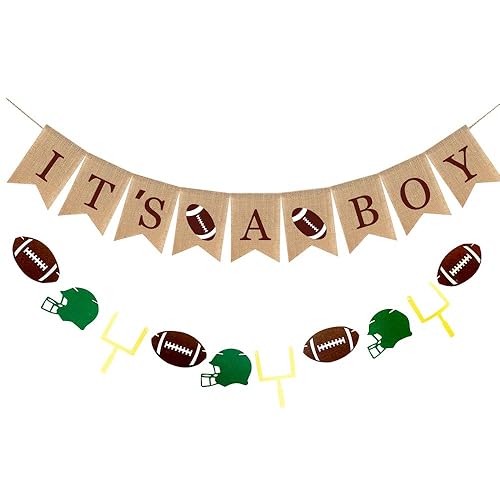 Sports Themed Baby Shower Party Supplies and Decorations For Boys