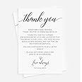 All Ewired Up Wedding Thank You Cards, 50 Pieces, 4x6 Inch, Multicolor