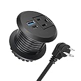 2 inch Desktop Power Grommet with 20W USB-C, Fast
