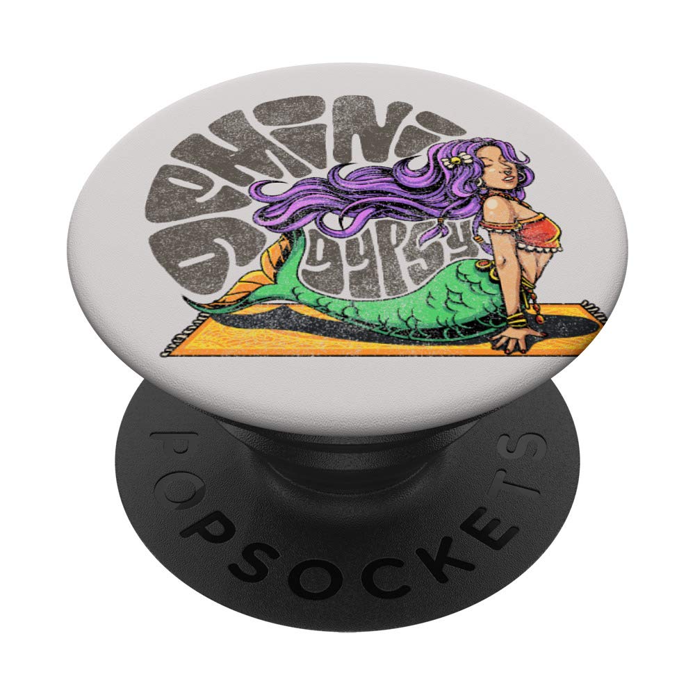 Vintage Zodiac Gypsy Mama | Gemini Gypsy PopSockets Grip and Stand for Phones and Tablets