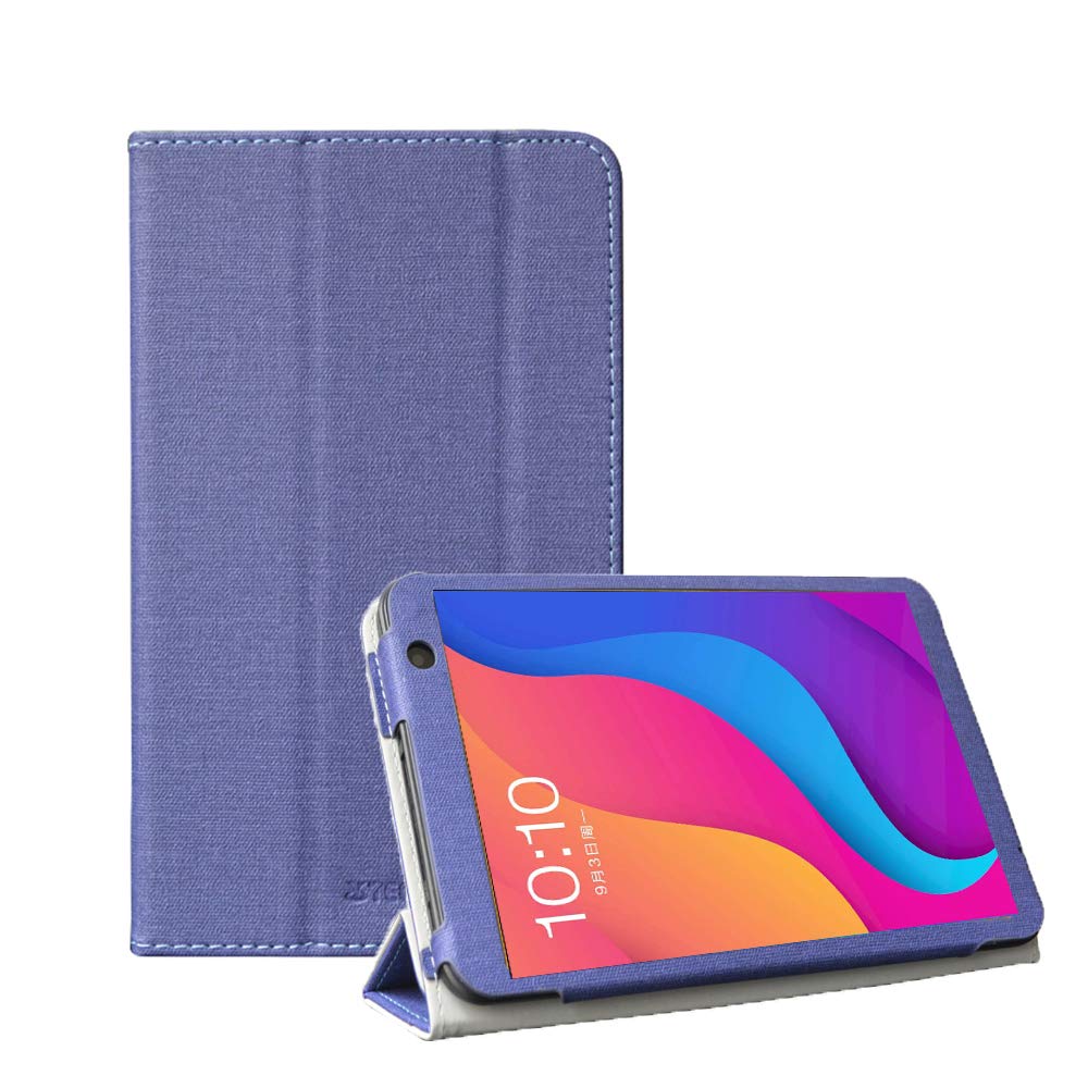 RLTech Case for Teclast P80H, Slim Lightweight Smart Shell Folio Cover with Stand Function for Teclast P80H 8 inch Tablet, Blue