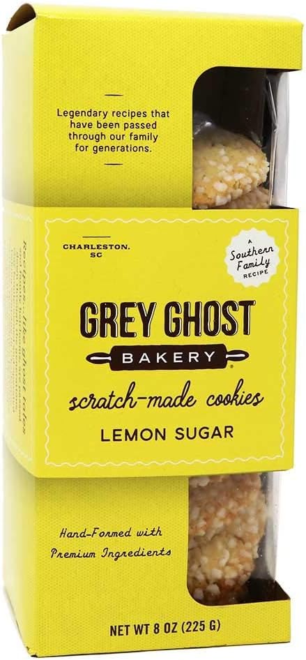 Grey Ghost Bakery Cookies, Lemon/Sugar, 8 oz.