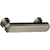 Atlas Homewares 320-BRN 4-Inch Dickinson Pull from The Dickinson Collection, Polished Nickel