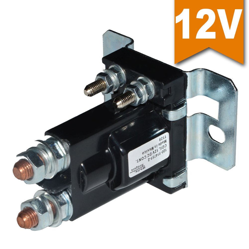 Ehdis High Current Starter Relay 500 AMP DC 12V 4 Pin SPST Car Auto