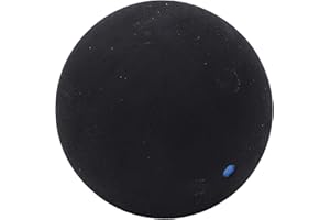 Fydun 37Mm Single Dot Squash Balls Rubber Squash Racket Balls for Beginner Competition Training Water Sports Squash Ball Blue Dot Training Dunlop Junior