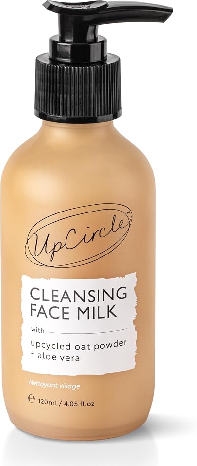 UpCircle Cleansing Face Milk with Aloe Vera + Oat Powder 120ml Vegan