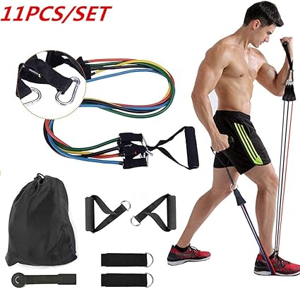 N/A Bandas Elasticas Fitness Musculacion - Apilables hasta Las ...