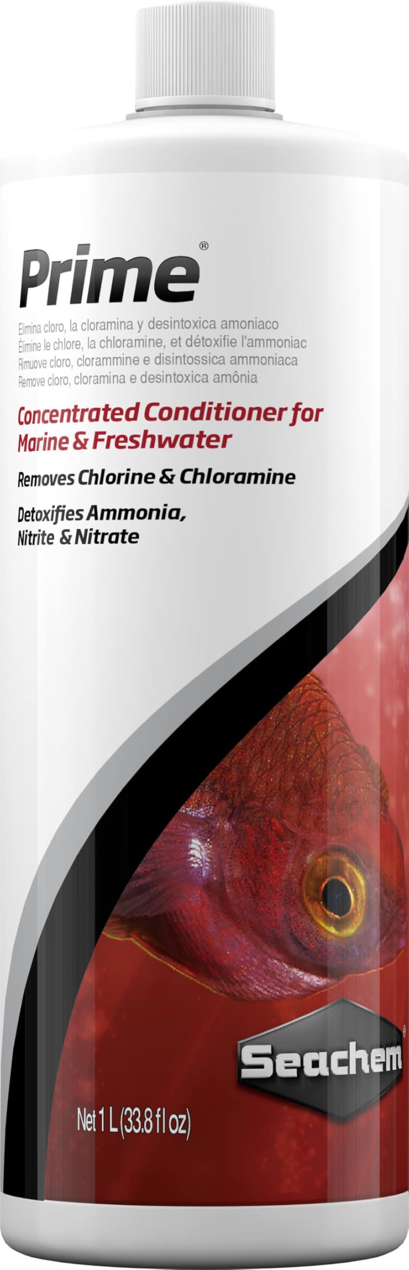 Seachem Prime Concentrated Conditioner 1000 ml Aquarium Water Conditioner