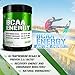 Evlution Nutrition BCAA Energy - High Performance, Energizing Amino Acid Supplement for Muscle Building, Recovery, and Endurance, Green Apple (70 Servings)