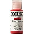 Golden Fluid Acrylic Paint 1 Ounce-Primary Magenta
