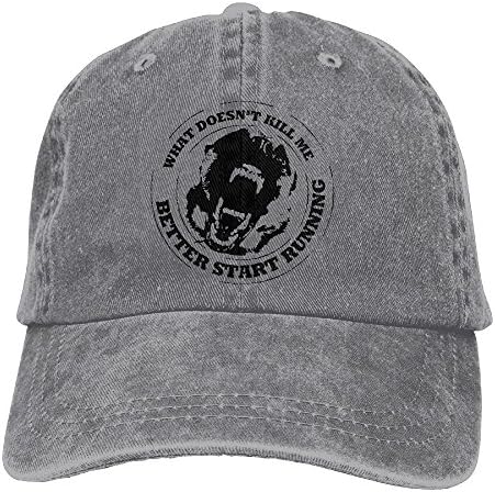 YYxin2xu Belgian Shepherd Unisex Flat Bill Hip Hop Cap Baseball Hat Head-Wear Cotton Trucker Hats Ash