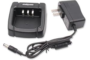 Afadorable SBH-22 Desktop Rapid Charger Compatible for Yaesu Radios FT65R FT-65R FT-25R FT-65 FT-25 FT-4VR FT-4VX, SBR-25Li SBR-26Li SBR-28Li Battery Charger