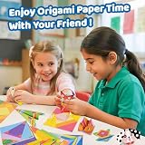 hapray Origami Kit for Kids 6-12 152 Papers 72 Patterns Guiding Book view 6