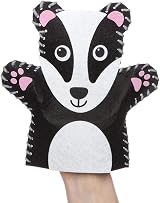 Baker Ross AR637 Woodland Animal Hand Puppet Sewing Kits (Pack of 4) view 4