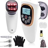 TJSTJS 4-in-1 Anti Cellulite Massage Tool,Electric Cupping,Body Sculpting Massager for Stomach, Arms, Legs- Face Lift Device,Lymph Drainage Machine, & Skin Tightening Device (Black)