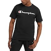 Champion Men's T-shirt, Cotton Midweight Men's Crewneck Tee,t-shirt for Men, Graphic Script