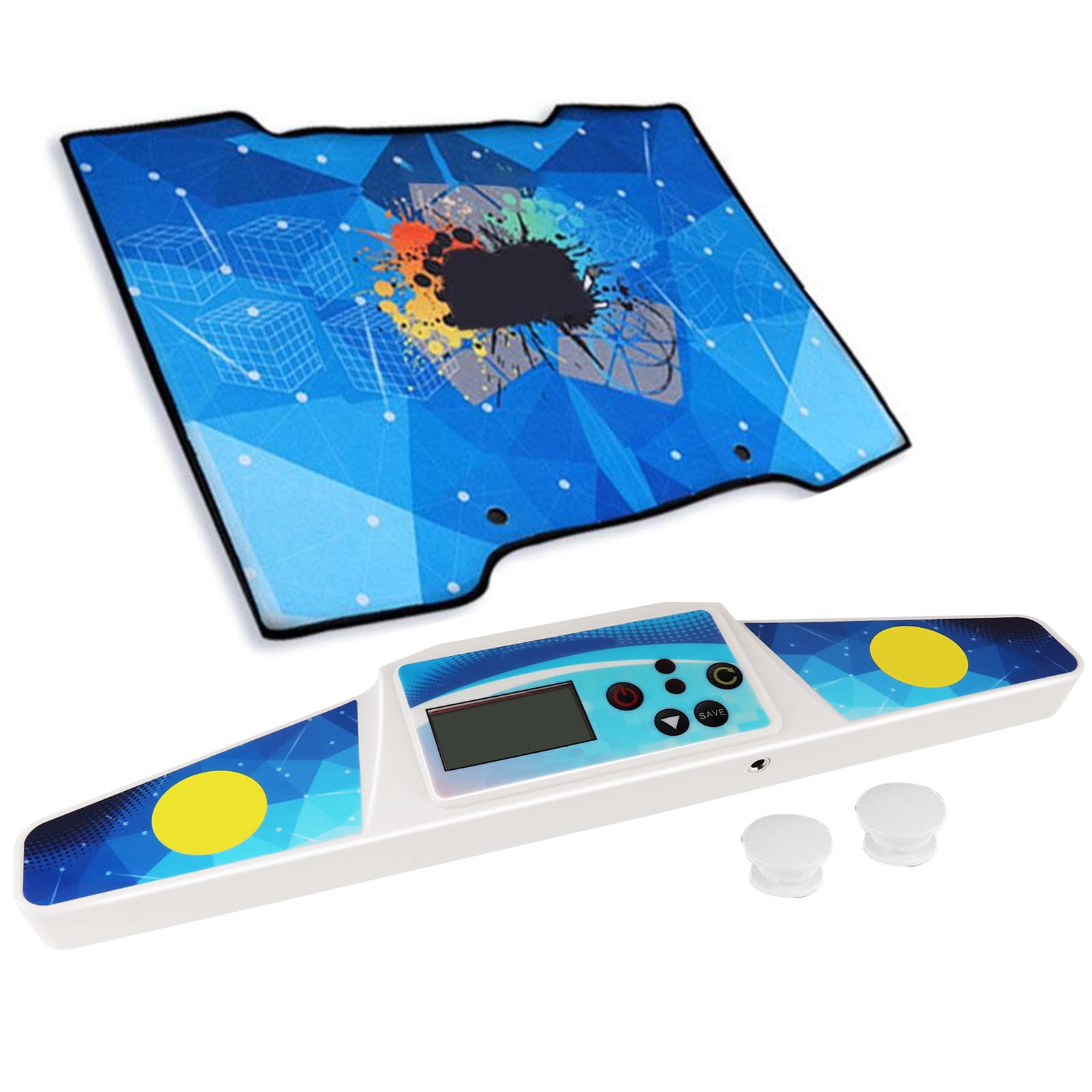 Professional Timer,Speed Cup Timer with Mat, Digital Competition Clock, for Competition Fun Toys (blue(with mat))