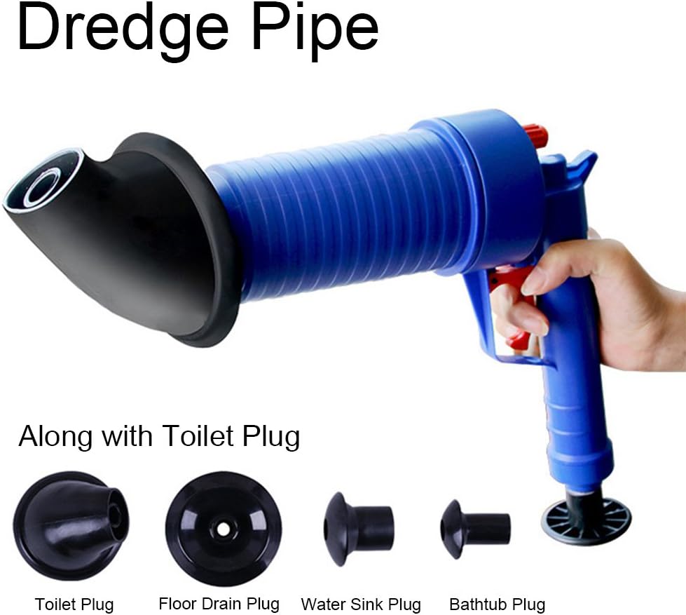 Lazmin Air Drain Blaster, ABS+PVC Safety Valve Drain Clog Remover ...